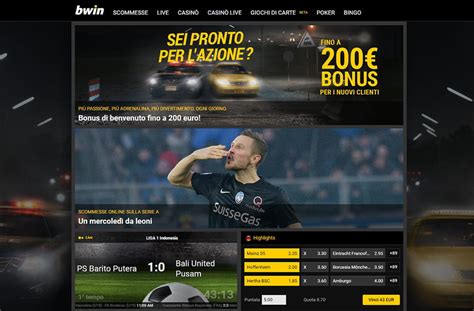 bwin italia|Quote scommesse .